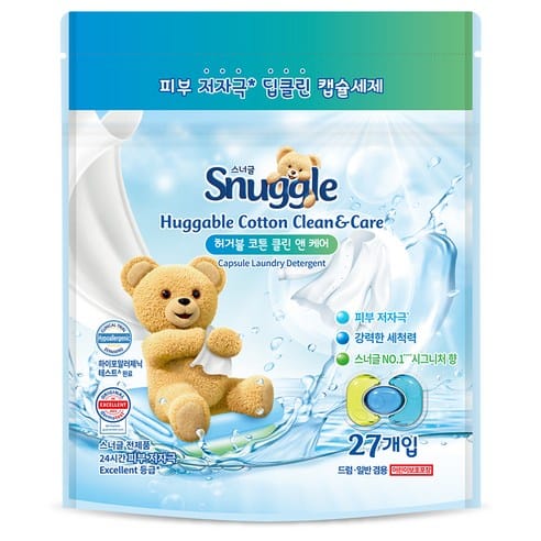 스너글 캡슐세제, 어제 14,500원 → 오늘 9,950원