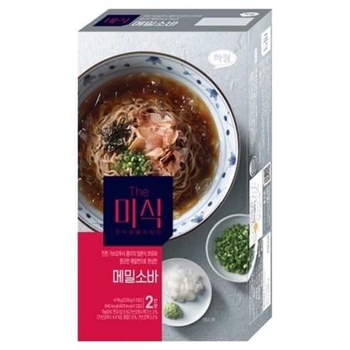 더미식 메밀소바, 어제 16,190 → 오늘 14,570