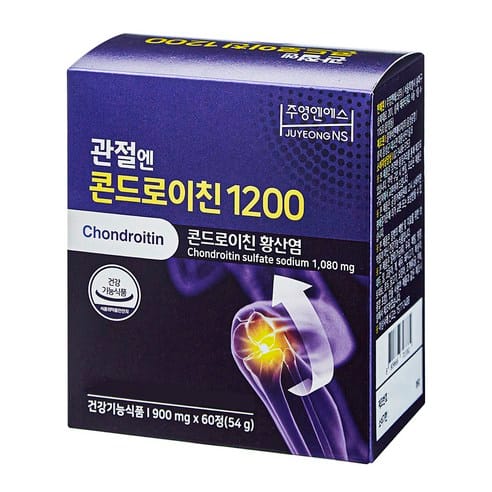 주영앤에스 관절엔 콘드로이친, 하루 만에 12,000원 빠졌다