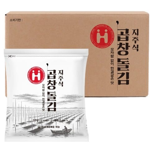 해농 곱창돌김 10p, 1개월 최저가 근접