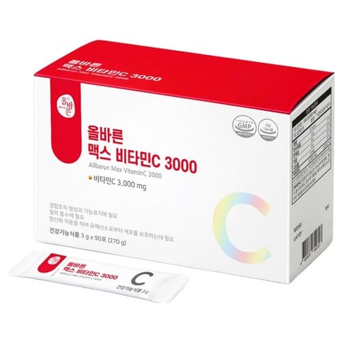 올바른건강식품 맥스 비타민C, 어제 2만원대 → 오늘 1만8천원대
