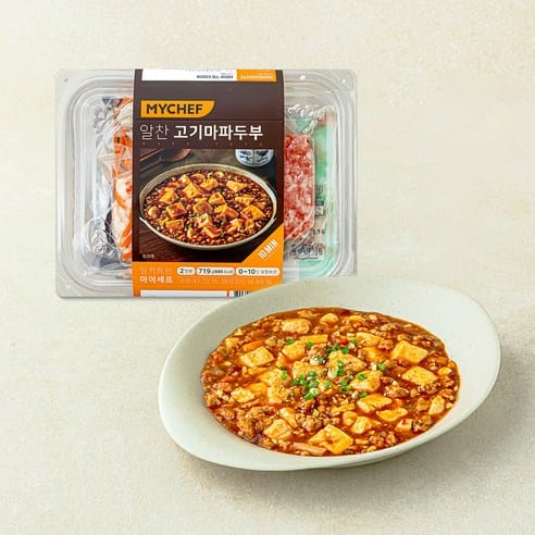 MYCHEF 알찬 고기마파두부, 하루 만에 5,500원 빠졌다
