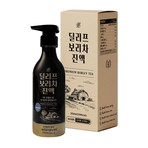 딜리프 보리차, 하루 만에 2,000원 빠졌다