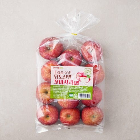 gomgom 꼬마사과, 하루 만에 3,130원 빠졌다