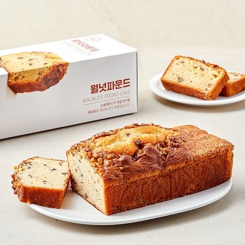 밀크앤허니 월넛파운드 케이크, 하루 만에 가격 내려왔습니다
