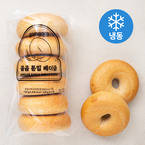 곰곰 통밀 베이글 6개입, 하루 만에 1,560원 빠졌다