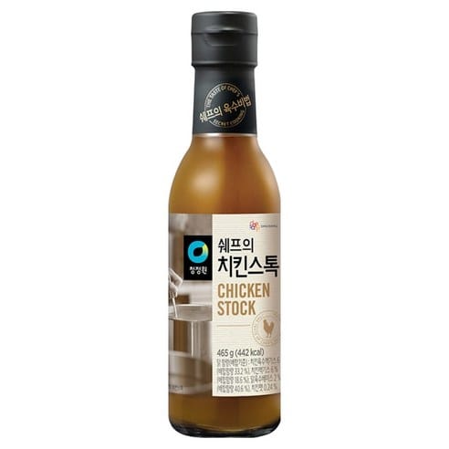 청정원 쉐프의 치킨스톡, 하루 만에 1,970원 빠졌다