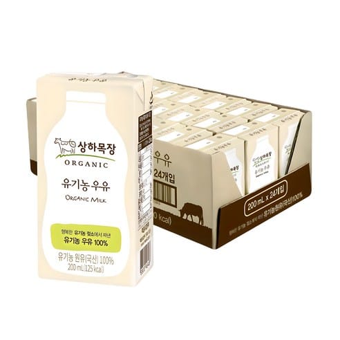 상하목장 유기농 우유, 어제 34,880 → 오늘 29,660