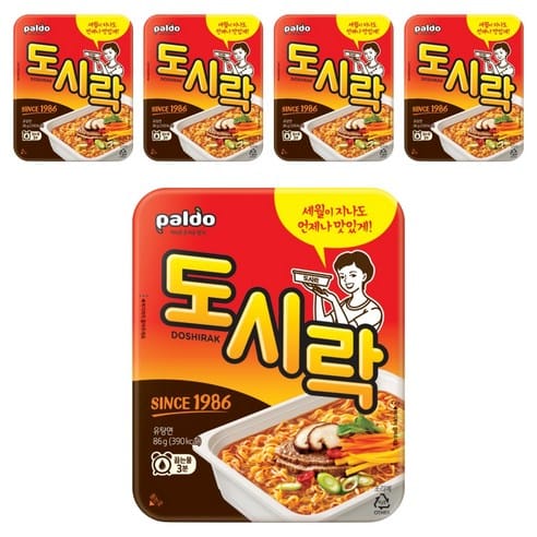 팔도도시락 컵라면, 어제 30,730원 → 오늘 26,280원