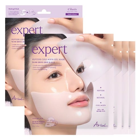 아리얼 펩타이드 콜라겐 레티놀 마스크, 어제 24,560원 → 오늘 13,800원