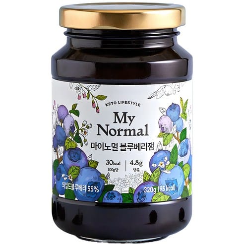 마이노멀 블루베리잼, 하루 만에 9,600원 빠졌다