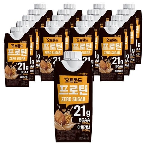 오트몬드 프로틴 고소한맛, 하루 만에 5천원대 빠졌다
